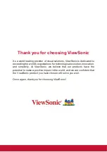 Preview for 2 page of ViewSonic PJD5353LS User Manual