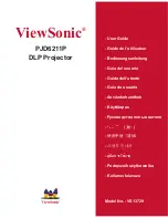 ViewSonic PJD6211P User Manual предпросмотр