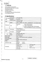 Preview for 5 page of ViewSonic PJL1035 - LCD Projector SXGA Service Manual