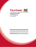 Предварительный просмотр 1 страницы ViewSonic PJL6223 User Manual