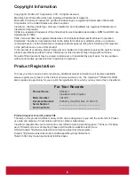 Preview for 5 page of ViewSonic PJL6243 User Manual