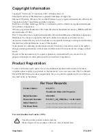 Preview for 5 page of ViewSonic PJL7211 User Manual