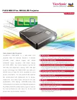 ViewSonic PLED-W200 Brochure & Specs предпросмотр