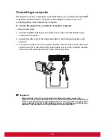 Предварительный просмотр 18 страницы ViewSonic PLED-W200 User Manual