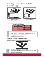 Предварительный просмотр 15 страницы ViewSonic PLED-W600 User Manual