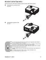 Предварительный просмотр 20 страницы ViewSonic Pro8200 User Manual