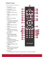 Предварительный просмотр 12 страницы ViewSonic Pro9000 User Manual