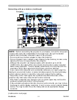 Предварительный просмотр 19 страницы ViewSonic PRO9500 User Manual