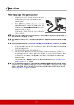 Предварительный просмотр 26 страницы ViewSonic PS500X User Manual