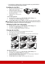 Предварительный просмотр 61 страницы ViewSonic PS500X User Manual