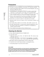 Preview for 7 page of ViewSonic PS790 User Manual