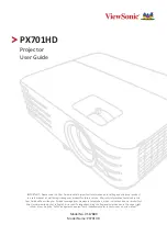 ViewSonic PX701HD User Manual предпросмотр