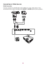 Предварительный просмотр 25 страницы ViewSonic PX701HDP User Manual