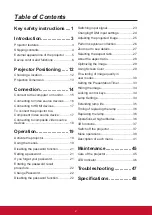 Preview for 6 page of ViewSonic PX702HD User Manual