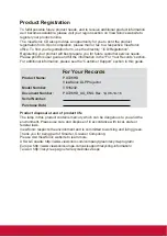 Preview for 7 page of ViewSonic PX726HD User Manual