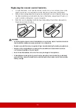 Preview for 18 page of ViewSonic PX726HD User Manual