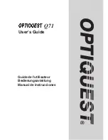 ViewSonic Q71 - Optiquest - 17" CRT Display User Manual предпросмотр