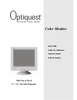 ViewSonic Q71B - Optiquest - 17" CRT Display User Manual preview