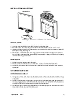 Предварительный просмотр 9 страницы ViewSonic Q91B - Optiquest - 19" LCD Monitor (German) Benutzerhandbuch