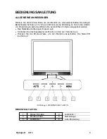 Предварительный просмотр 12 страницы ViewSonic Q91B - Optiquest - 19" LCD Monitor (German) Benutzerhandbuch