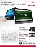 ViewSonic SD-A225 Datasheet предпросмотр