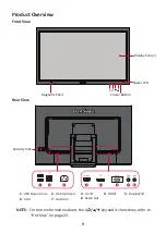 Предварительный просмотр 8 страницы ViewSonic TD2423d User Manual