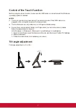 Preview for 13 page of ViewSonic TD2760 User Manual