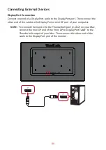 Предварительный просмотр 11 страницы ViewSonic TD3207 User Manual