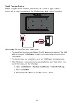 Предварительный просмотр 15 страницы ViewSonic TD3207 User Manual