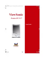 Preview for 1 page of ViewSonic V 37 User Manual