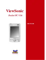 Preview for 1 page of ViewSonic V36 User Manual