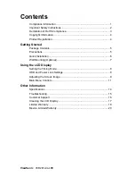 Preview for 2 page of ViewSonic V3D241wm-LED User Manual