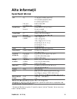 Preview for 17 page of ViewSonic VA1616W (Romanian) Manualul Utilizatorului