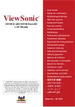 ViewSonic VA1947a-LED User Manual предпросмотр