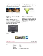 Предварительный просмотр 2 страницы ViewSonic VA2046a-LED Brochure & Specs