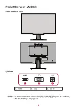 Preview for 8 page of ViewSonic VA2201-H User Manual