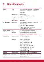 Предварительный просмотр 32 страницы ViewSonic VA2205 User Manual