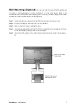 Предварительный просмотр 10 страницы ViewSonic VA2223WM - 21.5" LCD Monitor User Manual