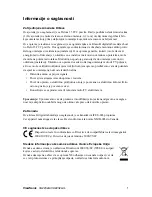 Preview for 3 page of ViewSonic VA2232W Uputstvo Za Korišćenje Manual