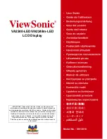Preview for 1 page of ViewSonic VA2248-LED User Manual