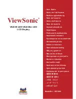 ViewSonic VA2248 (Slovenian) Uporabniški Priročnik preview