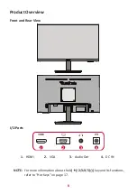 Предварительный просмотр 8 страницы ViewSonic VA2406-h User Manual