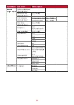 Предварительный просмотр 22 страницы ViewSonic VA2408-H User Manual