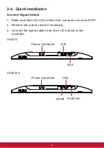 Предварительный просмотр 14 страницы ViewSonic VA2410 User Manual