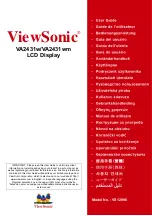 Preview for 1 page of ViewSonic VA2431w User Manual