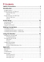 Preview for 5 page of ViewSonic VA2432-mh User Manual