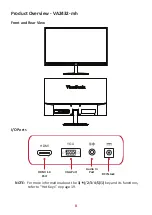 Предварительный просмотр 8 страницы ViewSonic VA2432-mh User Manual