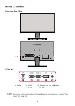 Preview for 9 page of ViewSonic VA2715-2K-mhd User Manual