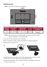 Предварительный просмотр 10 страницы ViewSonic VA2747-mh User Manual