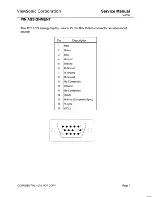 Preview for 9 page of ViewSonic VA550 - LCD Display - TFT Service Manual